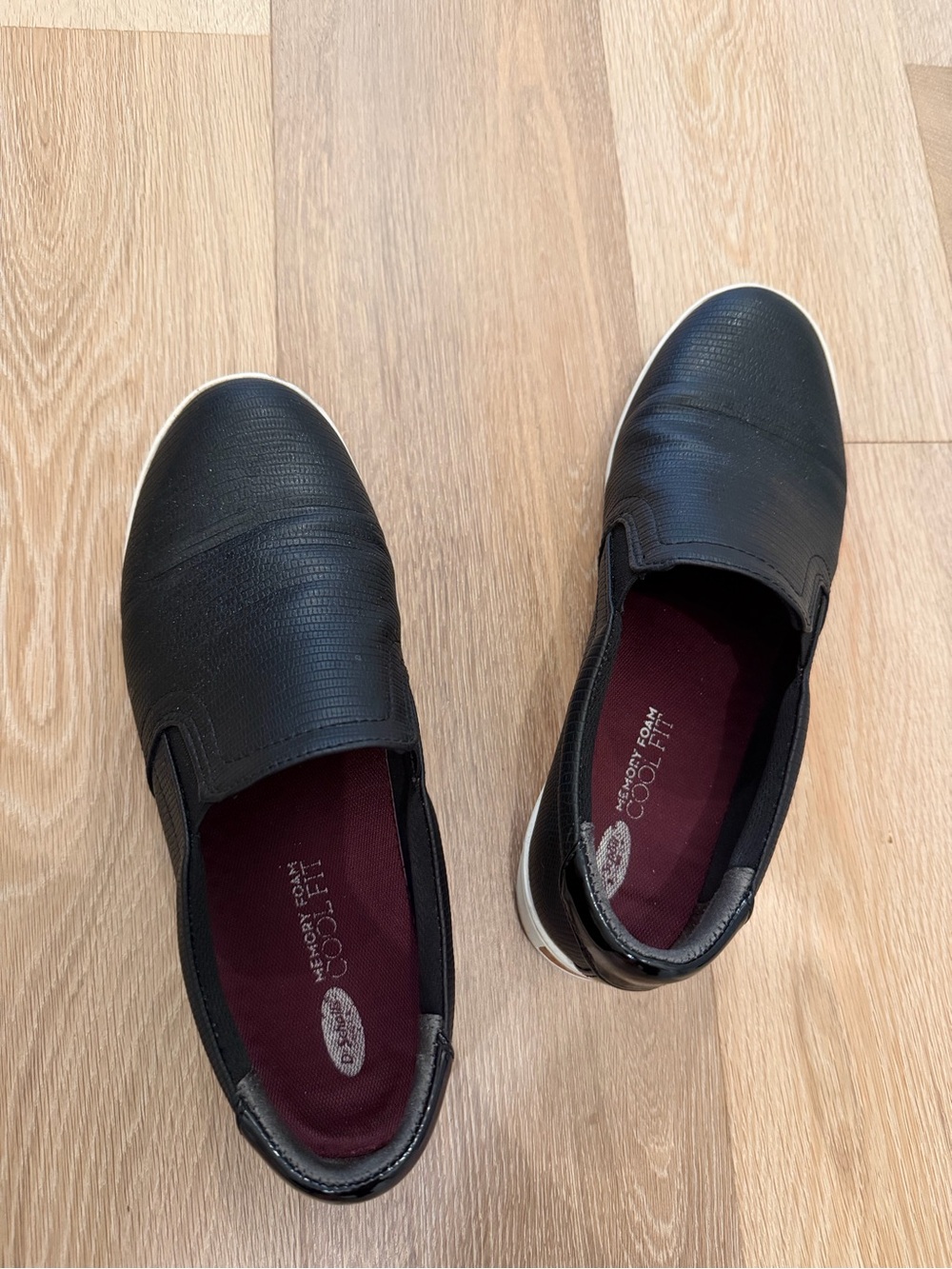 Dr Scholls Memory foam cool fit black 8.5
